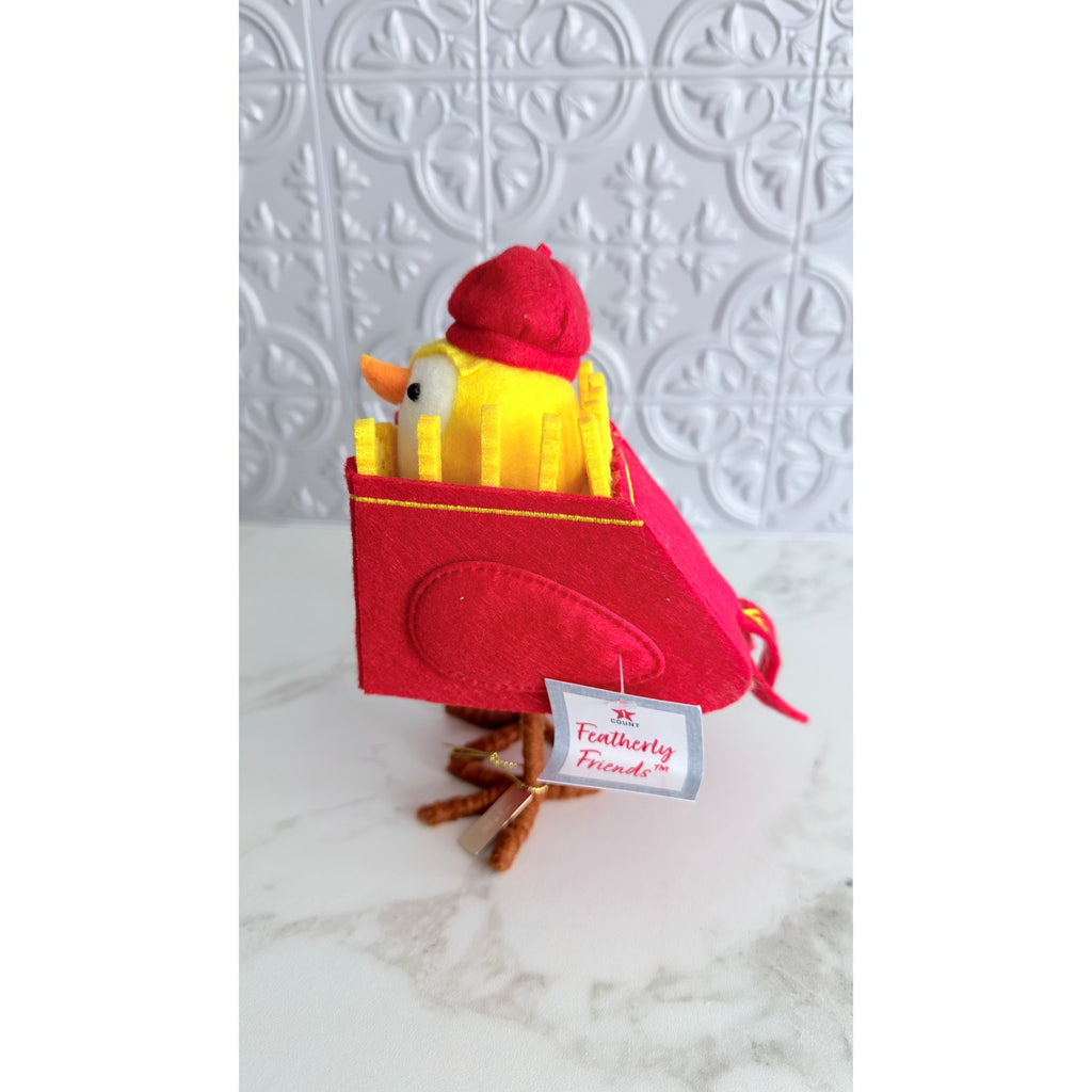 NWT Target Featherly Friends 2026 Summer Birds - Tater French Fries
