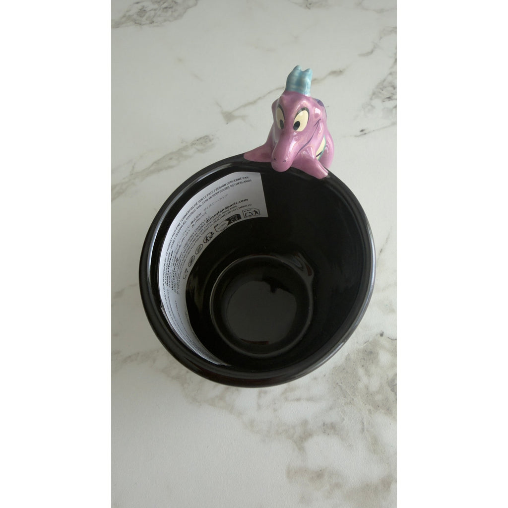 Disney Epcot Festival of the Arts 2026 Figment Sculpted Handle Ceramic Mug NEW