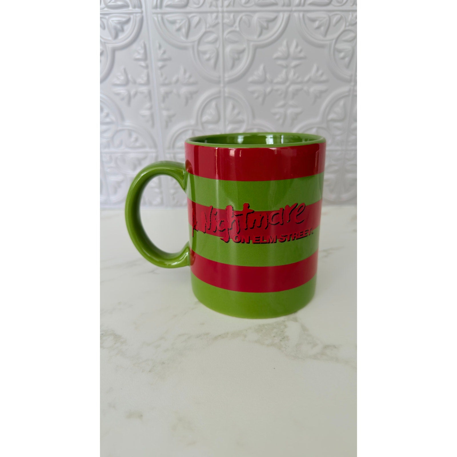 Nightmare on Elm Street Freddy Krueger Sweater Claw Ceramic Coffee Mug 20oz NEW