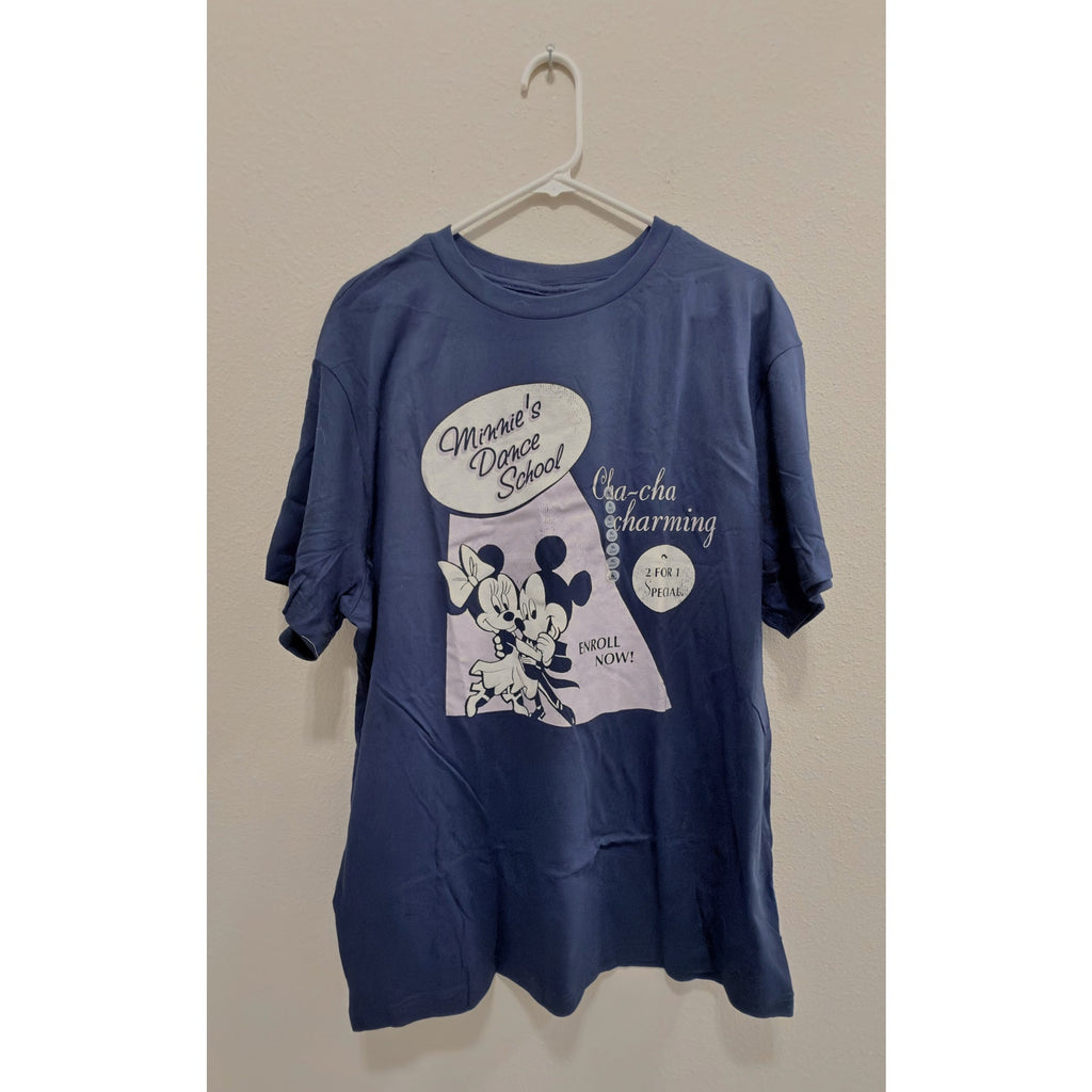 NWT Disney Parks Minnie's Dance School Retro Tee XL