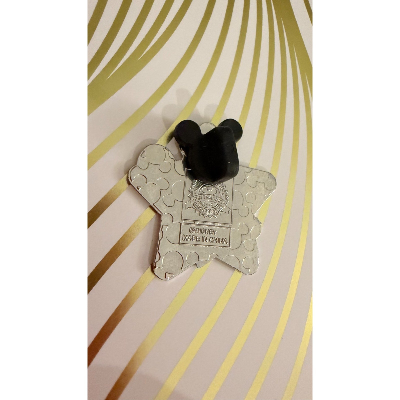 Disney Parks 2012 Mickey Mouse Star Ear Hat Pin