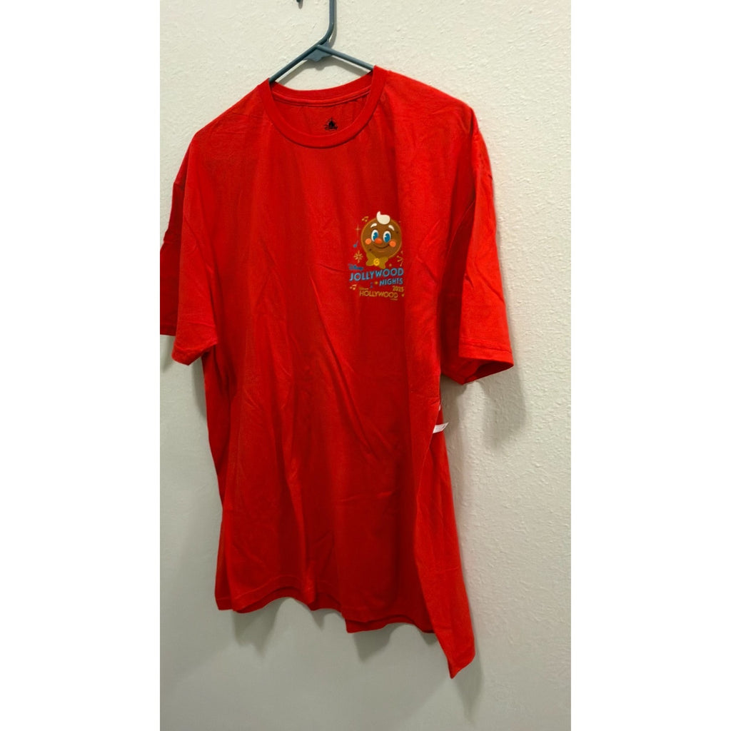 Walt Disney World 2025 Disney Jollywood Nights T-shirt Adults Large NWT