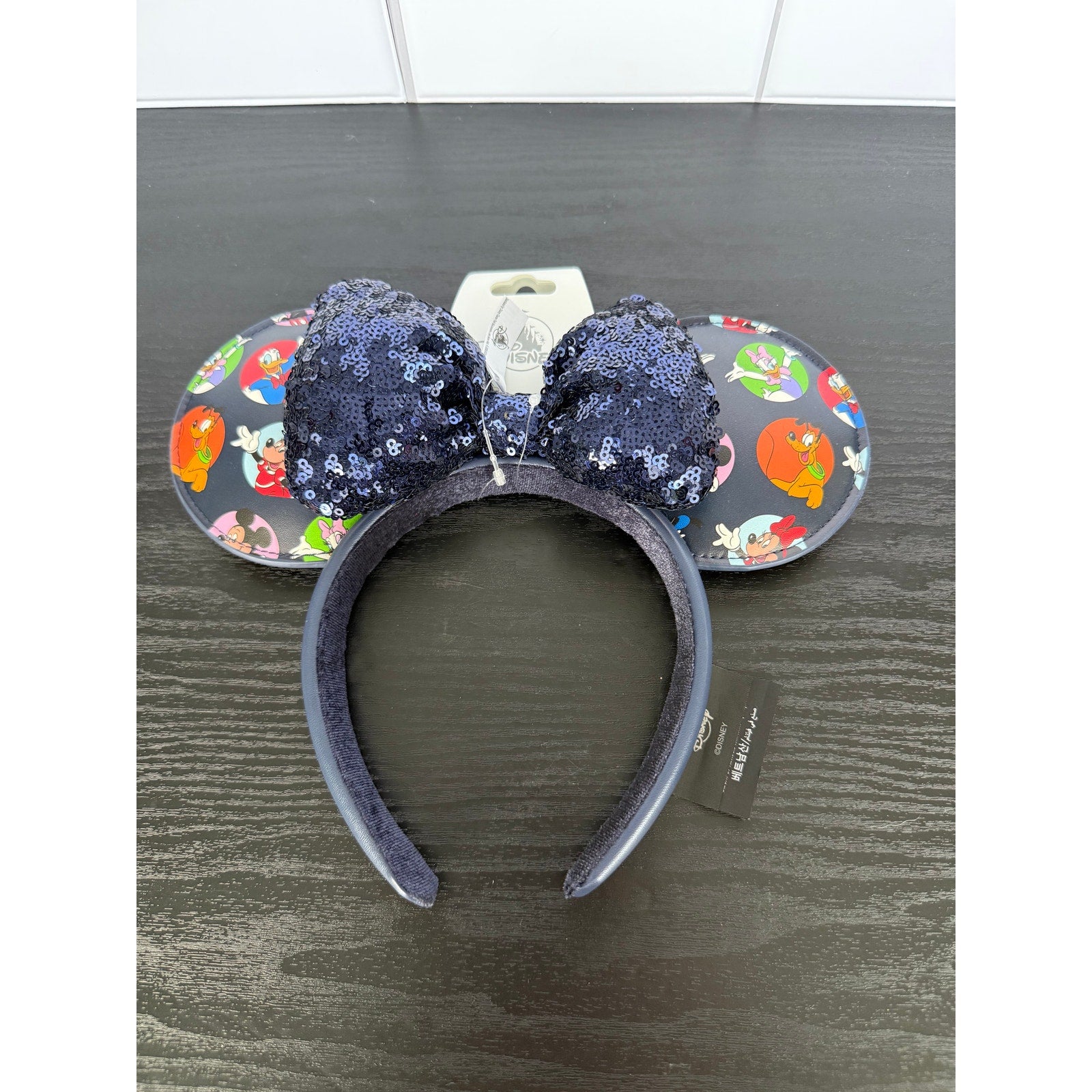 Disney Parks Mickey Mouse and Friends Dots Ear Headband Adults NWT