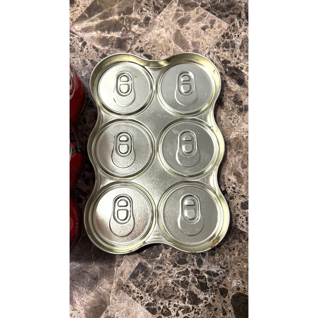 Vintage Coca-Cola 6-Pack Tin Storage Container