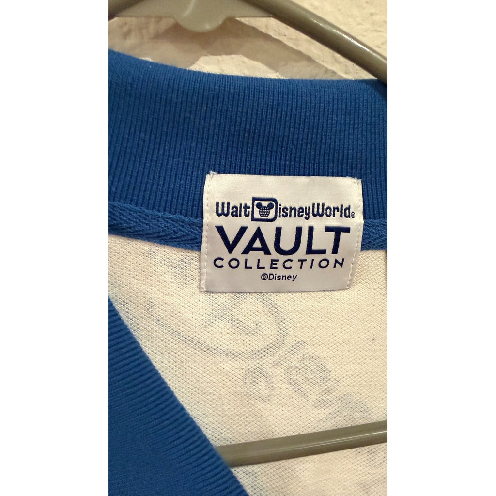 Walt Disney World VAULT 25th Anniversary Mickey Long Sleeve Polo Extra Large NWT