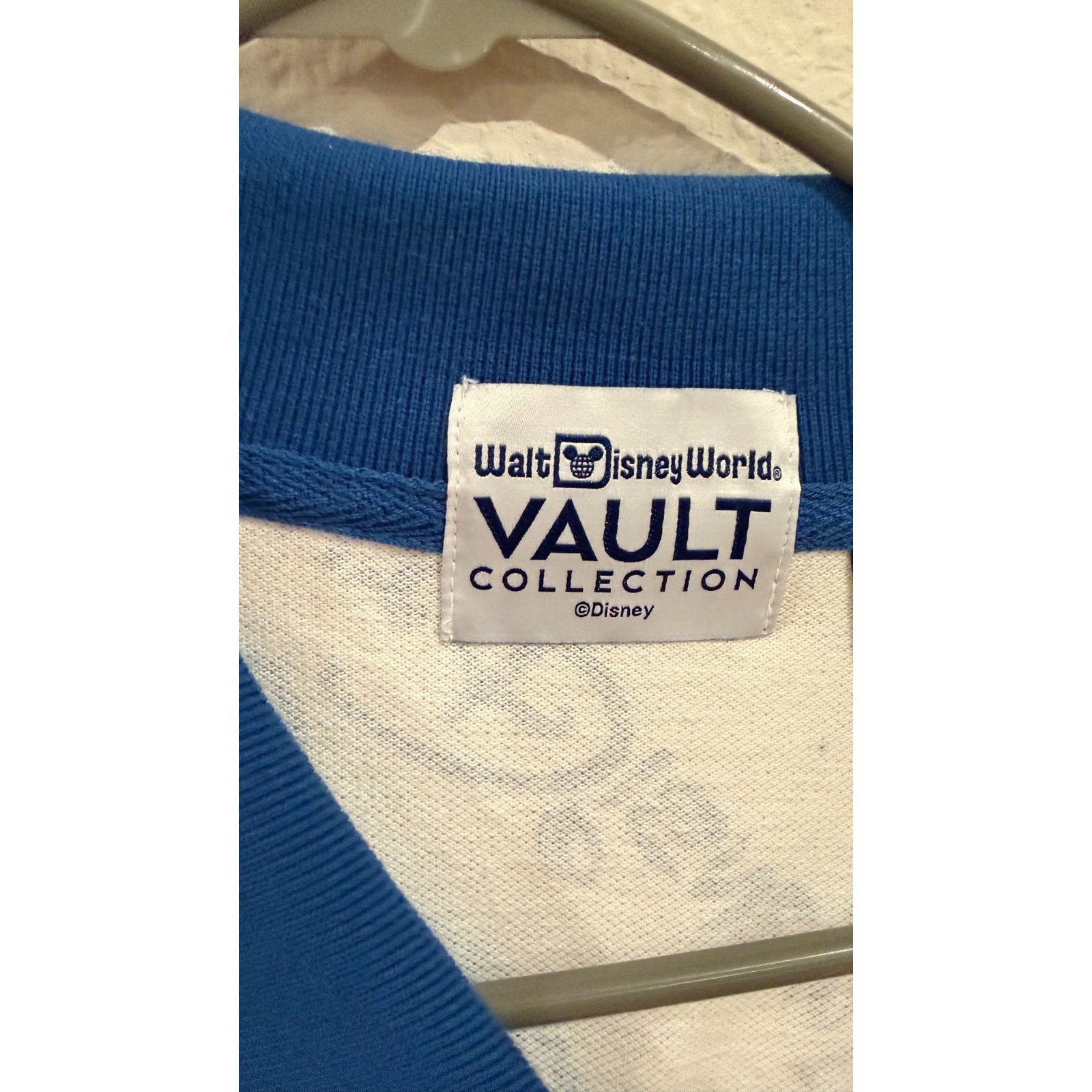 Walt Disney World VAULT 25th Anniversary Mickey Long Sleeve Polo Extra Large NWT