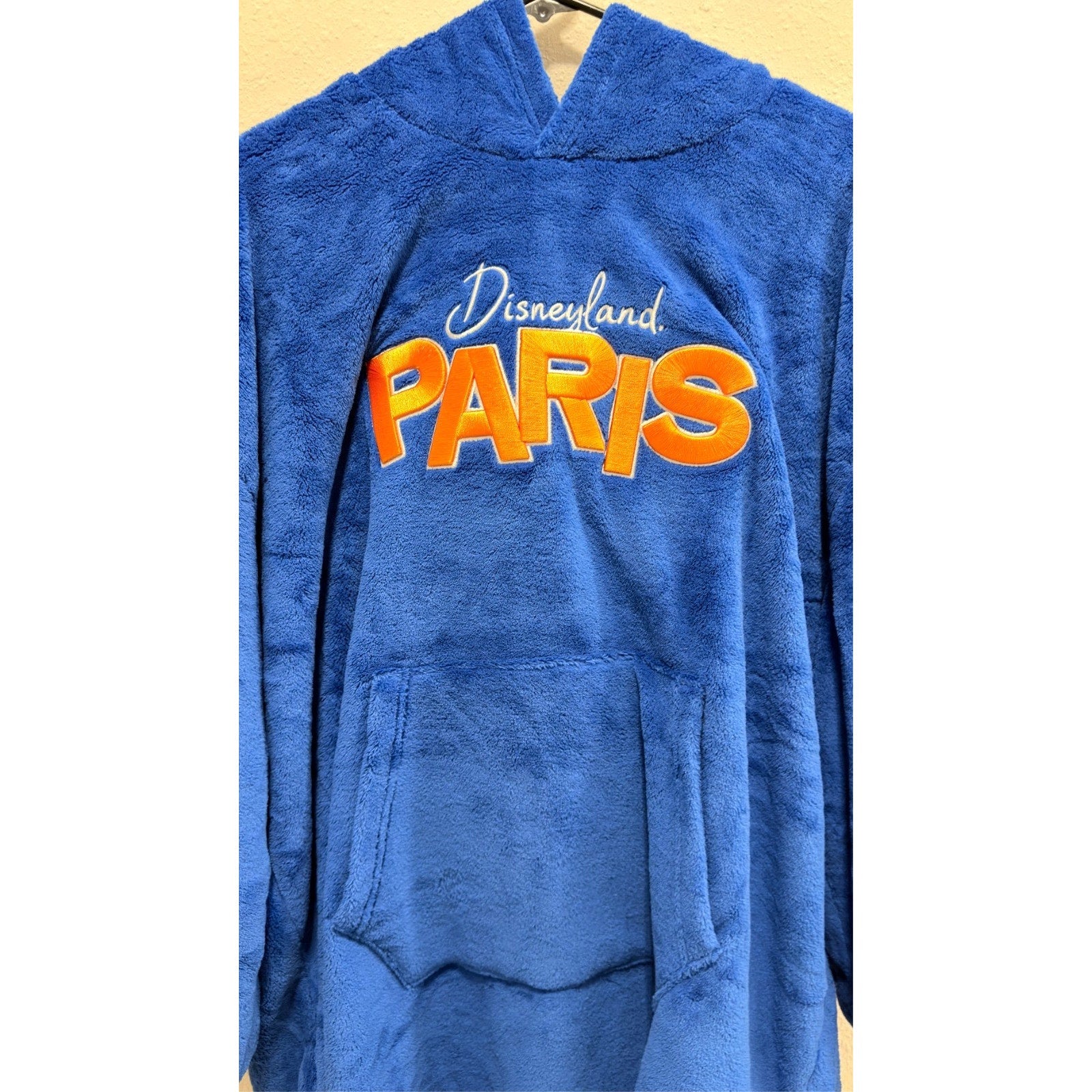 NEW Disneyland Paris "Bonjour Mickey" Oversized Fleece Hoodie - L/XL