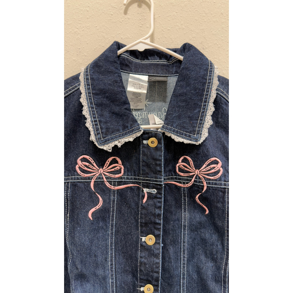Disney Princess Cropped Denim Jacket by Her Universe NWT Large