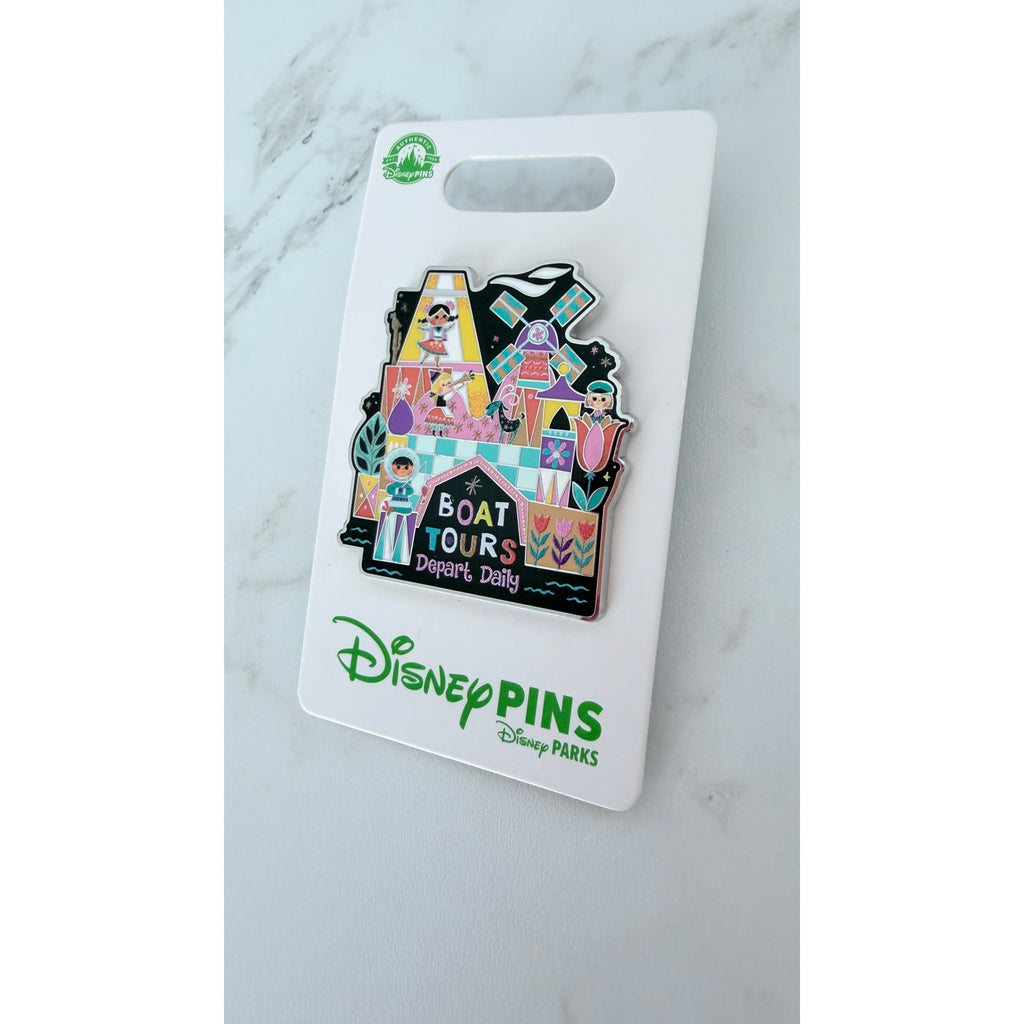 Disney Parks "it's a small world" Boat Tours Open Edition Pin NEW