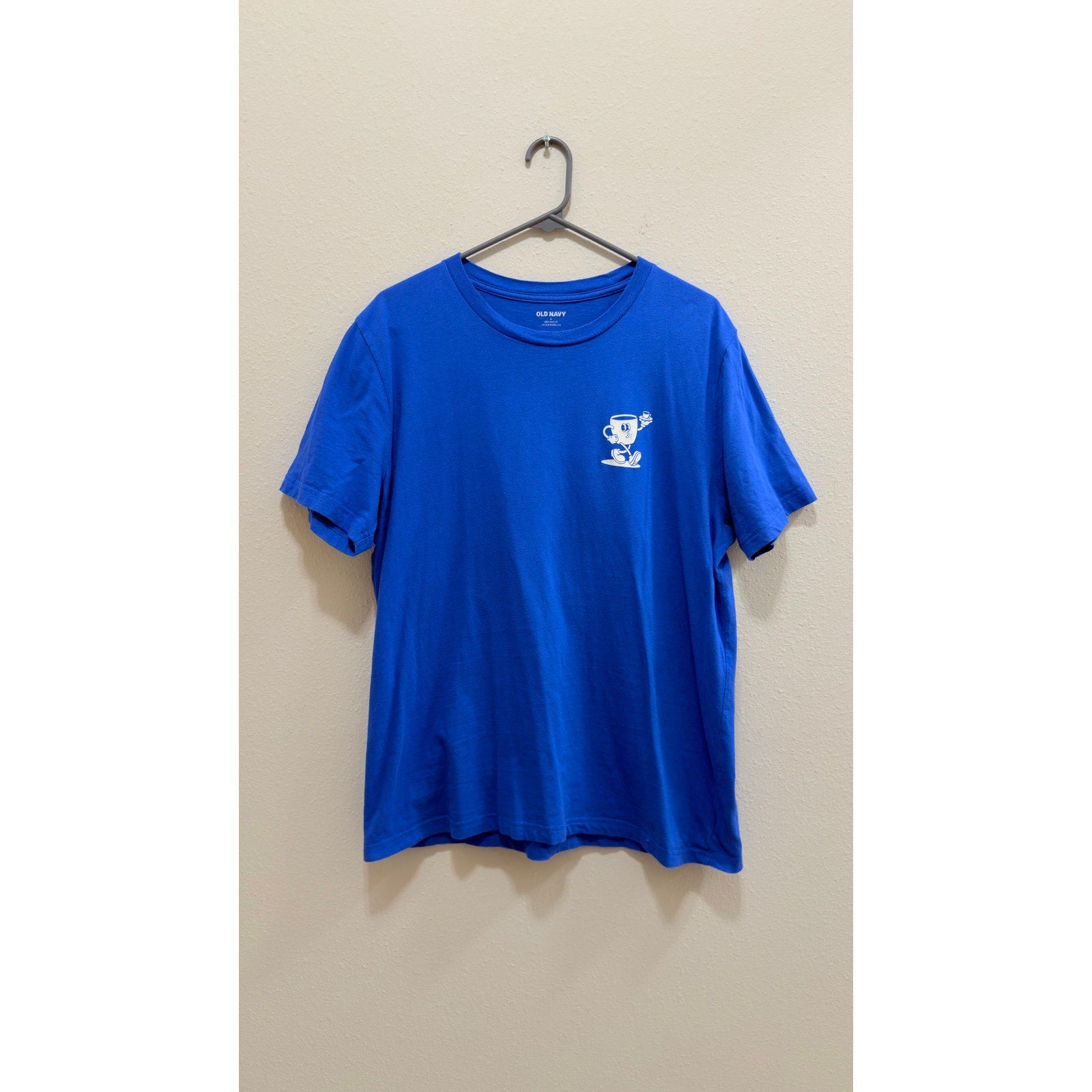 Old Navy "More Espresso, Less Depresso" Graphic Tee Adult Large Preowned