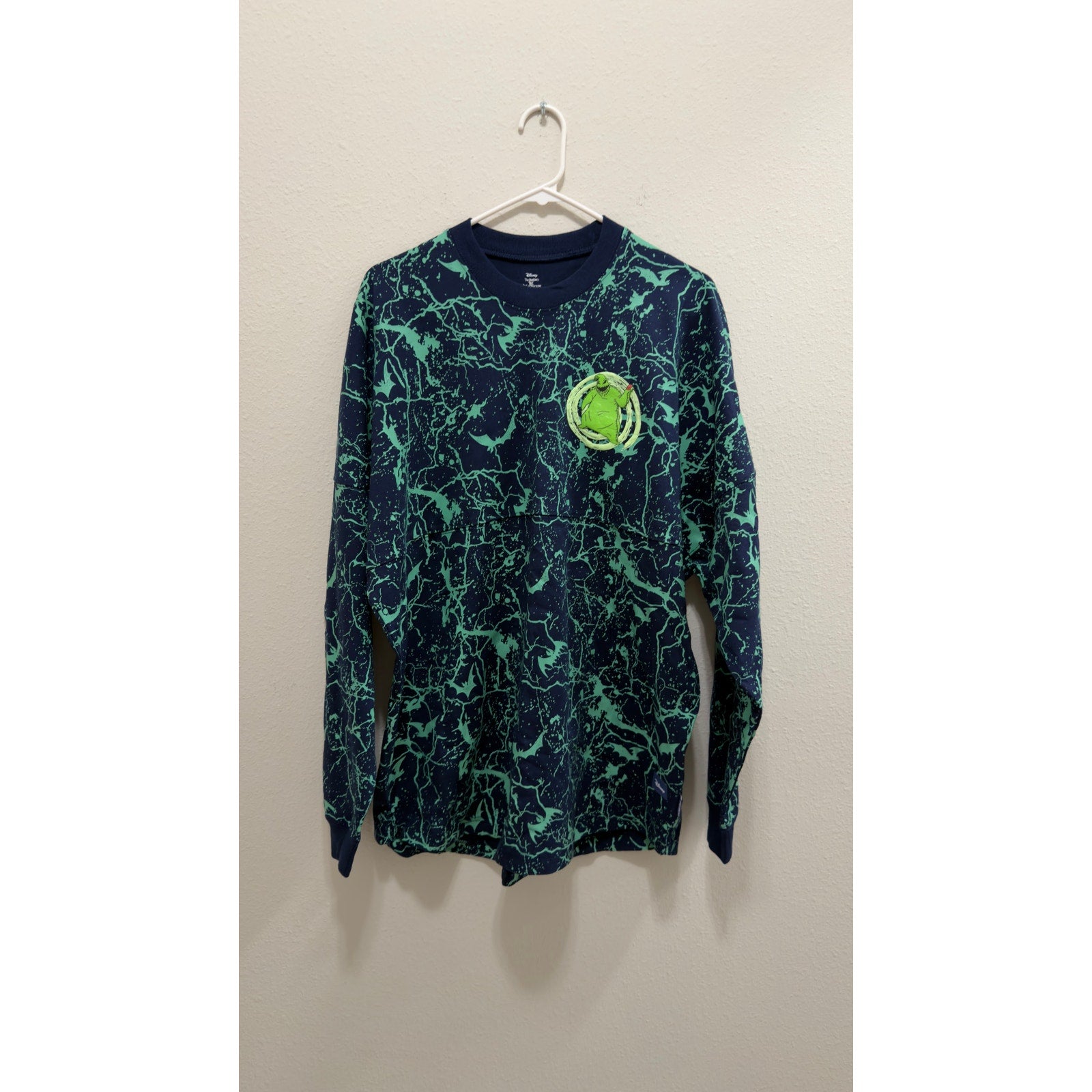 Disney Spirit Jersey GITD Nightmare Before Christmas Oogie Boogie Medium NWT