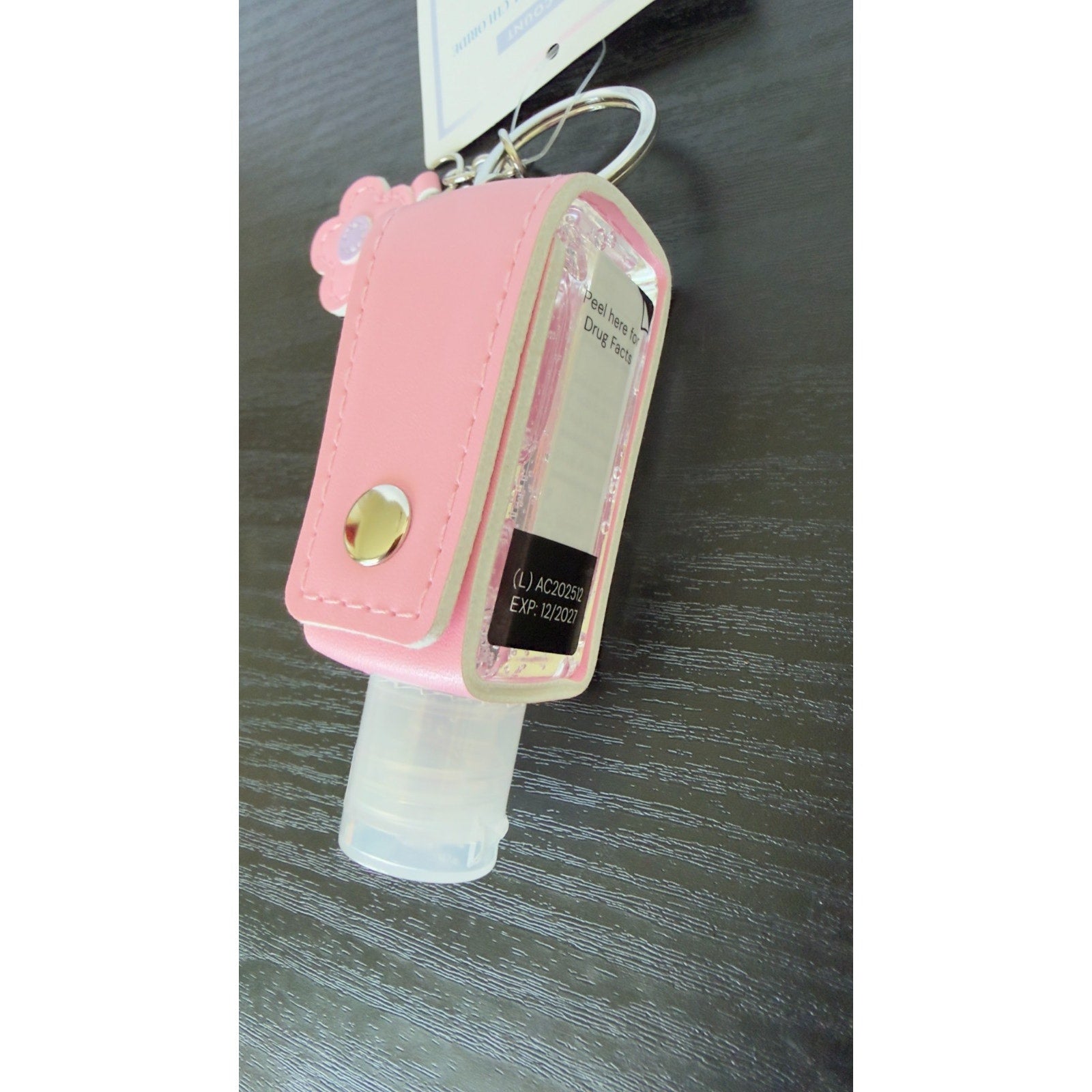 NWT Bullseye's Playground™ Santizer Key Chain Pink