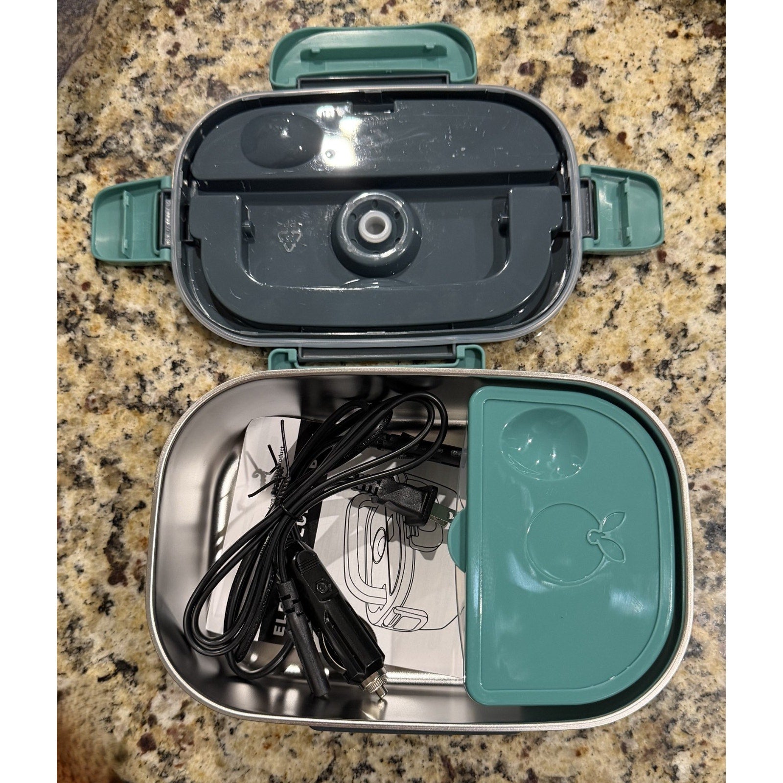 NEW Nifogo Electric Lunch Box 80W Fast Food Heater 1.5L – Car/Truck/Home