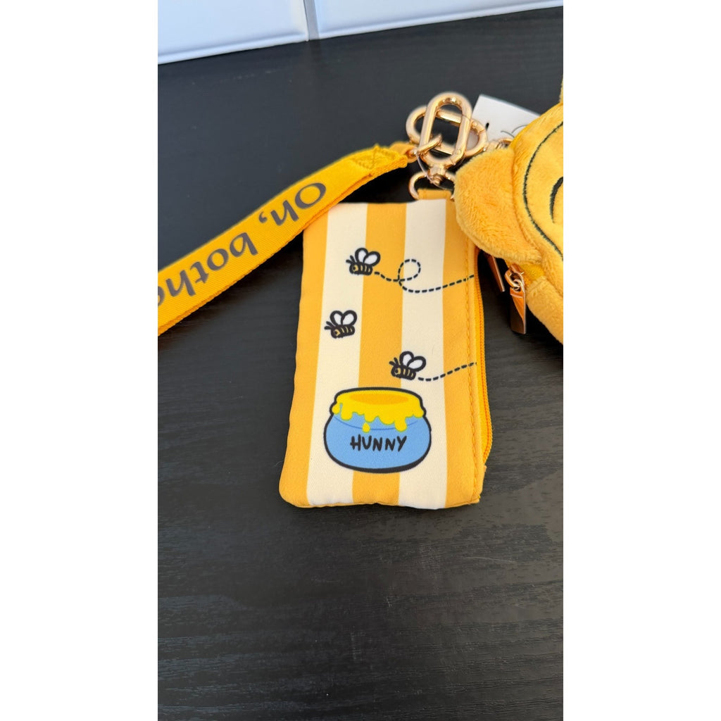 NEW Disney Parks Winnie the Pooh Keychain Bag Charm Pouch