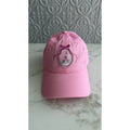 Disney Parks Pink Embroidered Castle Cameo Bow Baseball Cap Hat Adjustable NEW
