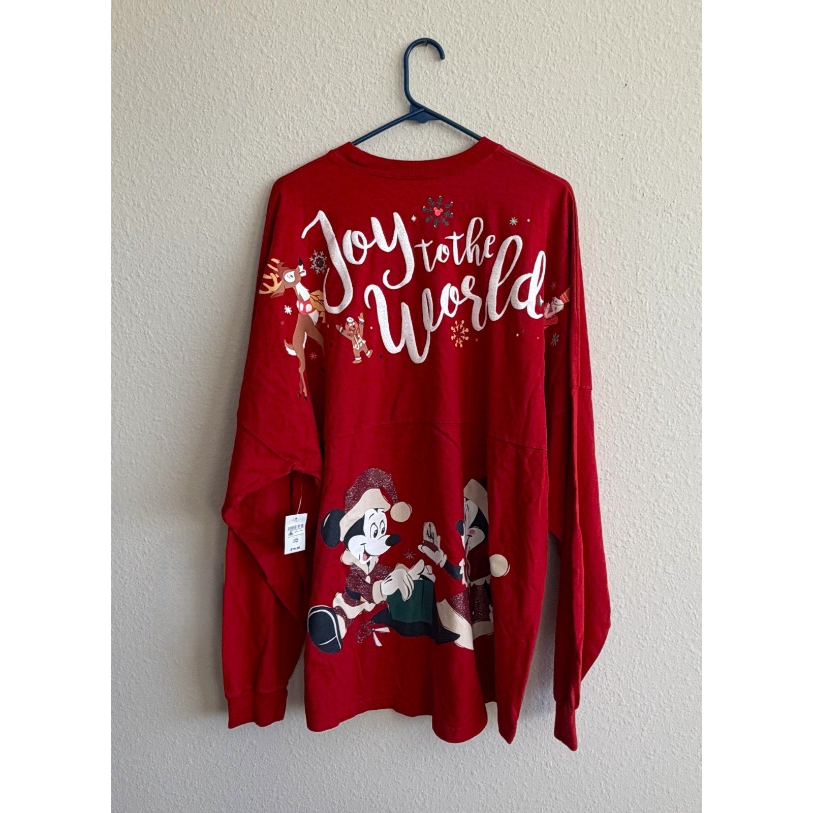 Disney Parks x Spirit Jersey 2023 Mickey’s Very Merry Christmas Party Large