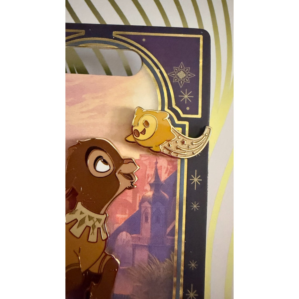 Disney 2023 WISH Movie Pin Set STAR & VALENTINO Limited Release 2-Pin Set NEW