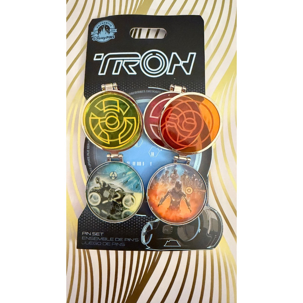 Disney Parks TRON Lightcycle Run Grand Opening Pin Set
