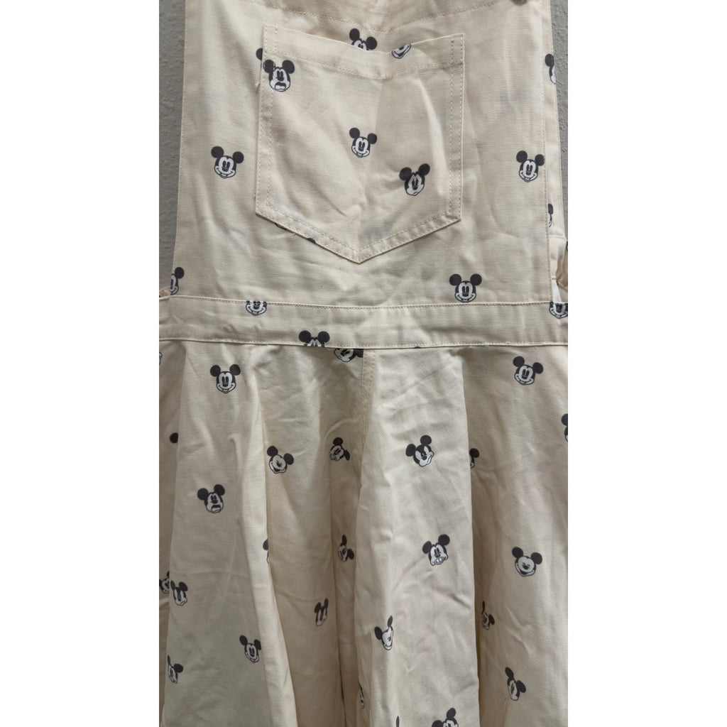 Disney Parks Her Universe Mickey Mouse Short Overalls Skirt Dress Large NWT