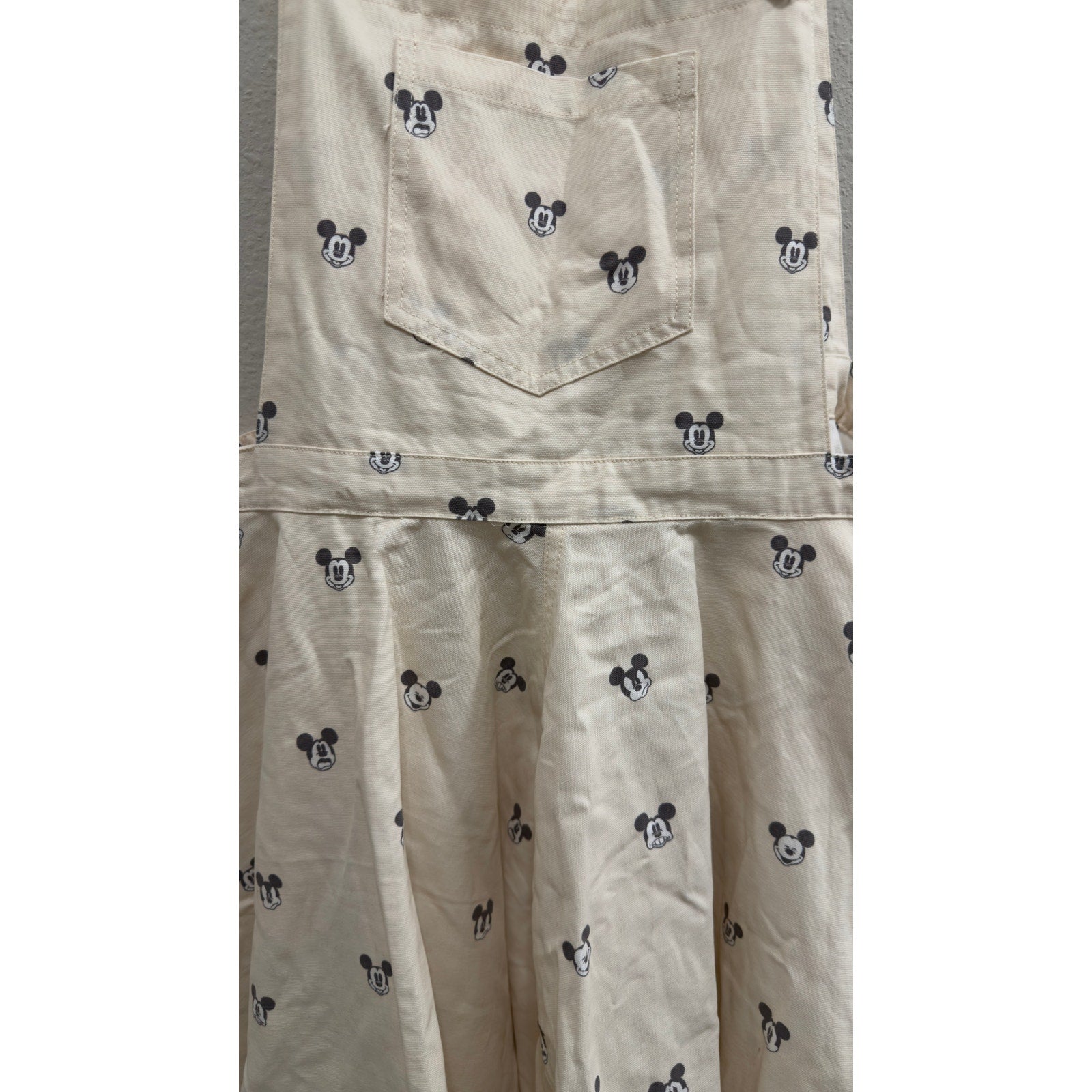 Disney Parks Her Universe Mickey Mouse Short Overalls Skirt Dress Large NWT