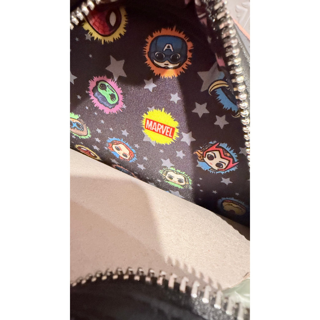 Disney x Loungefly Marvel Chibi Heroes Villains Mini Backpack NWT
