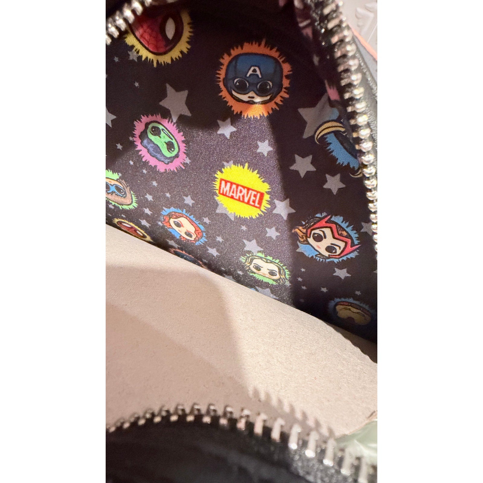 Disney x Loungefly Marvel Chibi Heroes Villains Mini Backpack NWT