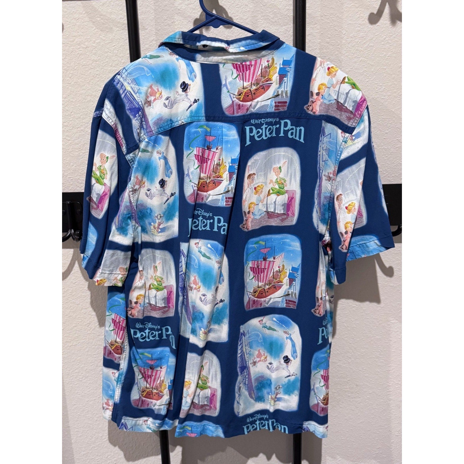 Disney Peter Pan 70th Anniversary Camp Shirt - Adult Large NWT