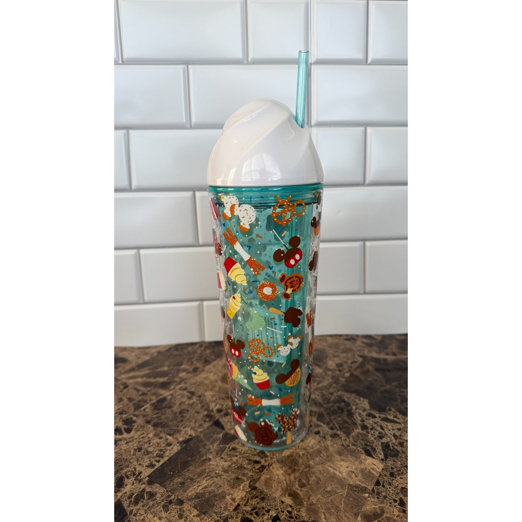 NEW Disney Parks Food Icons 22oz Tumbler – Limited Edition