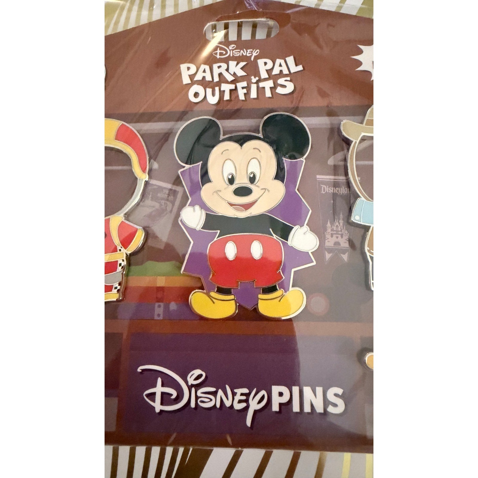NEW Disney Parks Mickey Mouse Park Pal Magnetic Outfit Set