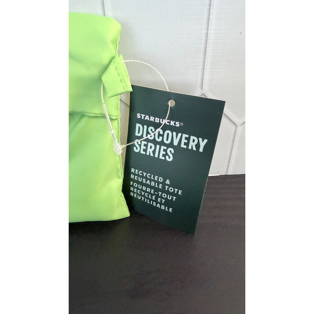 NEW 2024 Starbucks Florida DISCOVERY SERIES Reusable Tote Bag w/ Pouch